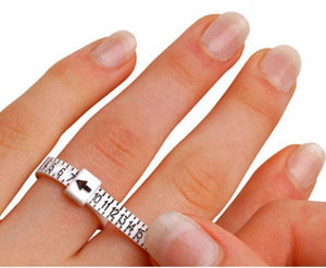 Rings Sizer Finger Size measuring Jewelry Tool size 1-17